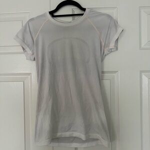 Lululemon White Swiftly Tech Tee